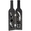 Ozeri 5-Piece Wine Bottle Corkscrew & Accessory Set, Black
