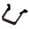 65mm Drain Pipe Down Pipe Rainwater Clip Square Black Stand