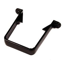 65mm Drain Pipe Down Pipe Rainwater Clip Square Black Stand Off