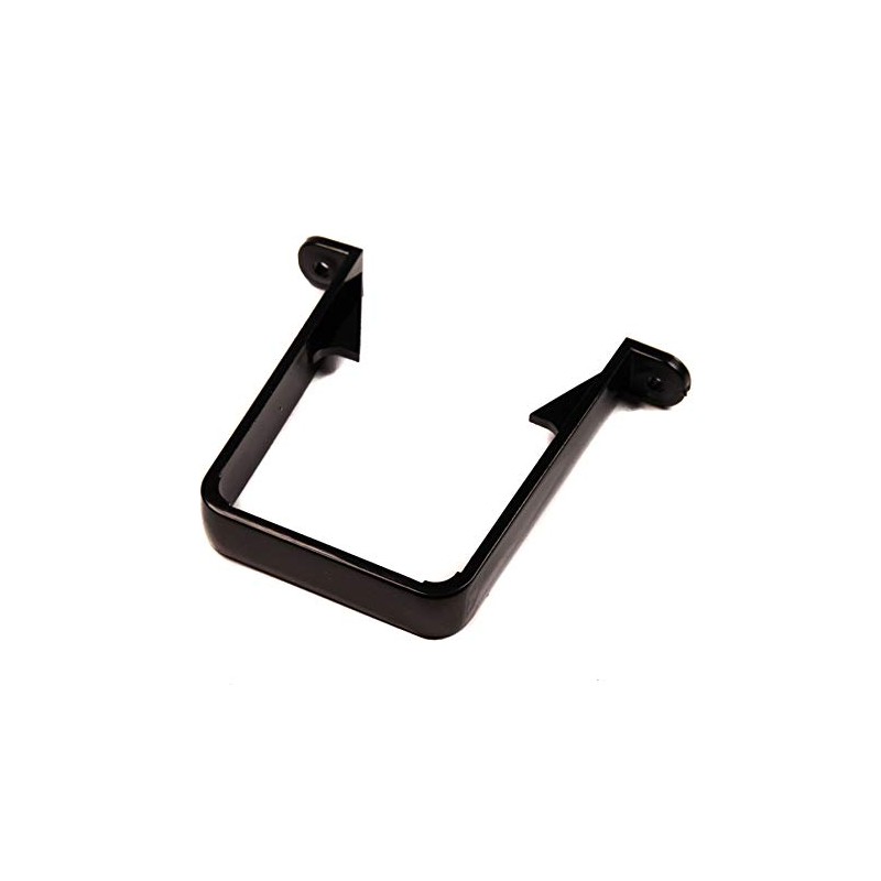 65mm Drain Pipe Down Pipe Rainwater Clip Square Black Stand