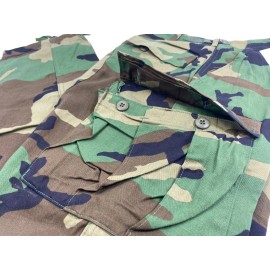 PROPPER Woodland Bdu Trousers size Small Regular Issue Nyco NOS