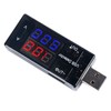 USB Tester High Accuracy Dual Display USB Multimeter for Voltage