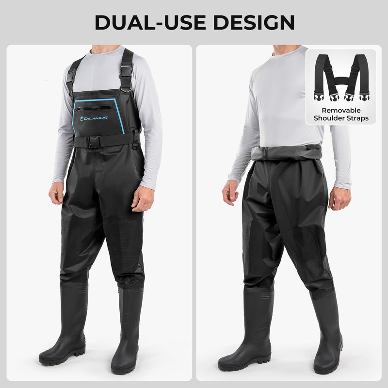 Calamus WaveWalker Fishing Waders for Men & Women, 100% Waterproof