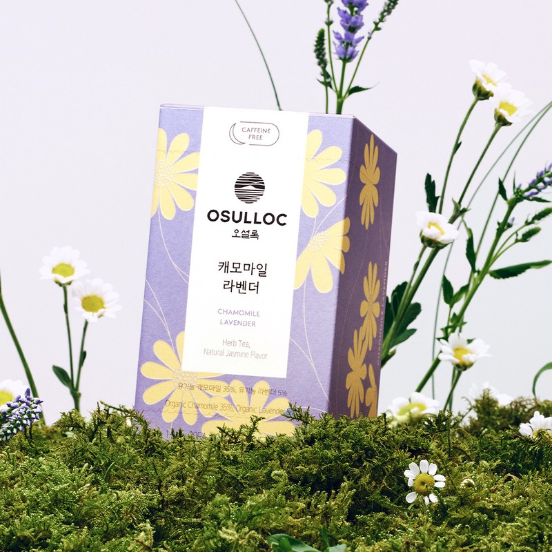 Osulloc [오설록]NEW허브티 20입 (멜로우 민트/캐모마일 라벤더/ 체리 루이보스) (원산지:상세설명참조) [Osulloc]