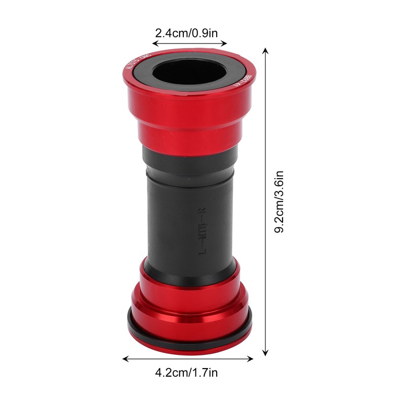 Bike Bottom Bracket Aluminum Alloy Durable Sturdy High Accuracy Center