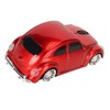 Wireless Mouse Red Sports Car Style 2.4GHz USB Receiver 1600DPI