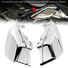 2Pcs Air Deflector Trim Heat Shield Motorcycle MidFrame Trim Fit
