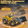 Remote Control Wheel Loader Toy, RC Sprocket Loader with Light