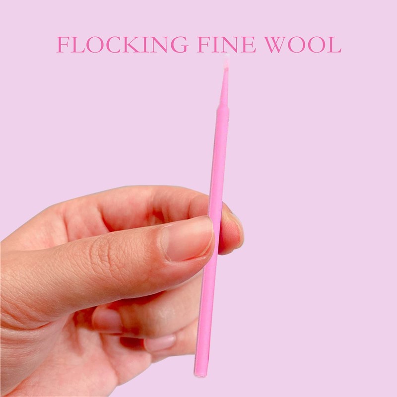 100Pcs Micro Applicators Brushes, Disposable Eyelash Extensions Mascara Wands Brush
