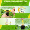 11 Pack Sprinkler Head Adjustment Tool Kit Compatible with Hunter