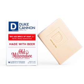 Duke Cannon Big Ass Brick of Beer Soap, Jr. 4.5 Ounce -"Half Pint" Travel Size