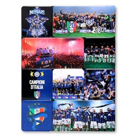 Inter, MAGNETI Campioni d'Italia 2023/24 Children's IM Set, Black/Light Blue, One Size