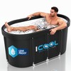 Upgraded Cold Ice Bath Tub for Athletes Wellness, 130 Gal