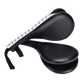 Taekwondo Kick Pads, Double Pads Kicking Pad Practice Target Training Double Face Foot Martial Arts Equipment Paddle Tae Kwon Do Karate Kickboxing Pads Double Pad Boxing Pad Foot Techniques Trainer