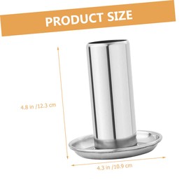 Ciieeo Stainless Steel Chicken Roaster Rack for Outdoor BBQ Easy to Use Grilling Tool for Roasted Chicken Stable Design for Camping and Backyard Cooking