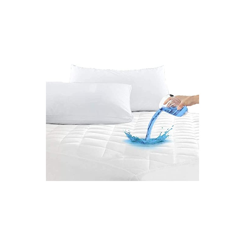 Quilted Mattress Protectors 30 CM Extra Deep Anti Allergy Microfiber