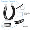 Jadeshay Motorcycle Exhaust Clamp, Motorcycle Exhaust Bracket Universal Motorcycle Exhaust