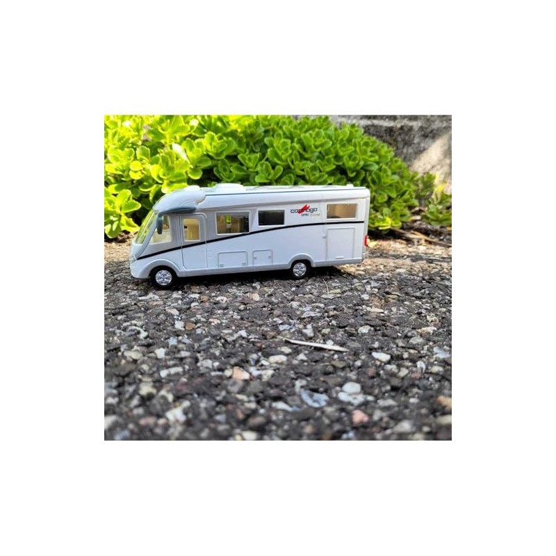 VanManen Die Cast Pull Back Carthago Camper