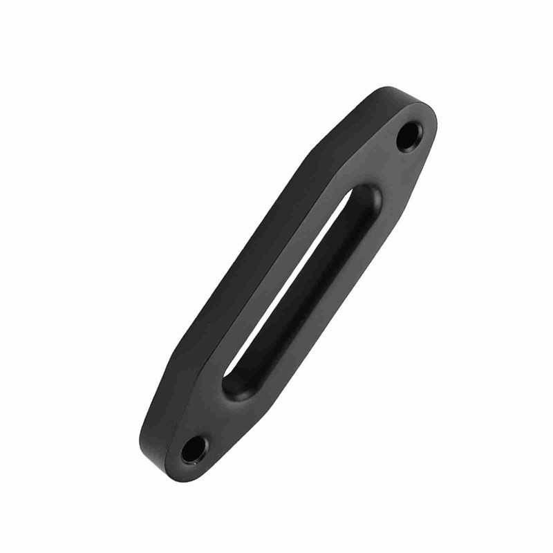 6inch Black Aluminum Hawse Fairlead for Synthetic Winch Rope Cable