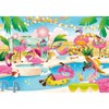 Clementoni - 20151 - Brilliant Puzzle Puzzle-Flamingos-104 Pieces