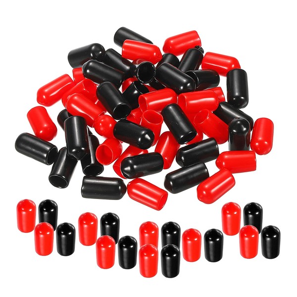 QUARKZMAN Pack of 50 Rubber End Caps Cover Assortment 7.5