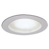 Nora Lighting NL-426W 4 Inch Flat Frosted Lens Trim With