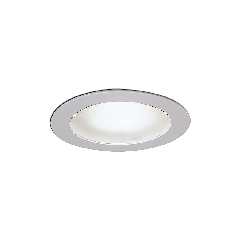 Nora Lighting NL-426W 4 Inch Flat Frosted Lens Trim With