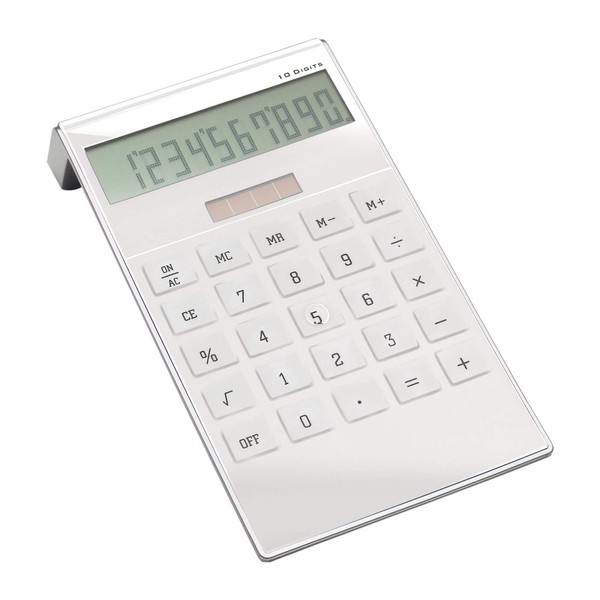 Reflects Flat Modern Solar Calculator – Can Hold up to