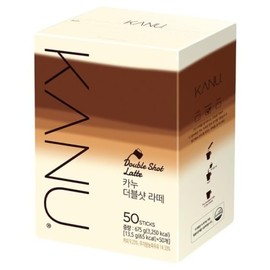 Kanu coffee Double Shot Latte, 50 Sticks