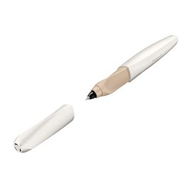 Pelikan 811453 R457 Tintenroller Twist R457 White Pearl +2P FS 1 Stück - Tintenroller (Druckkugelschreiber drehbar, Perle, weiß, 0,3 mm, beidhändig