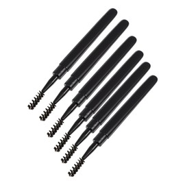 FRCOLOR 6pcs Eyelash Mascara Brush Angled Eyebrow Brush Eyelash Spoolie Set for Face Makeup