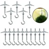 BELLE VOUS Pack of 15 Carbon Steel Spring Folding Dowels