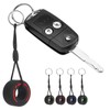 NUDFSY 3Pcs f1 Tyre Keyring, F1 Keyring F1 Mini Keyring,