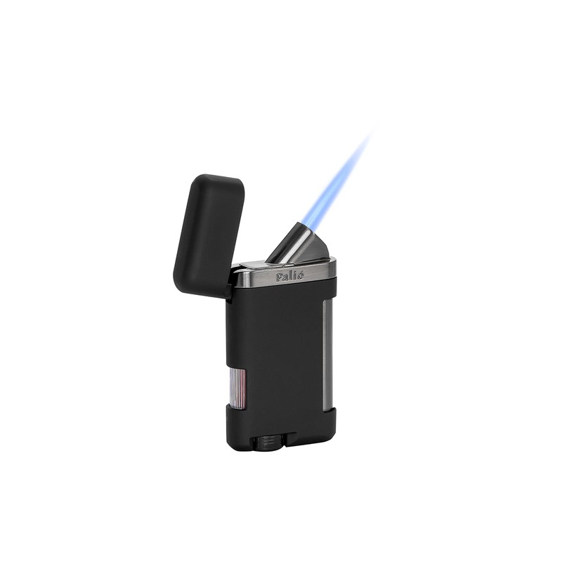 Palió Lazio Single Angled Jet Flame Cigar Lighter Refillable Adjustable