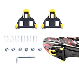 SPD Cleats for Cycling Shoes Anti-Slip Arch Support, Bike Cleats Compatible with Shimano SPD-SL Road Bike Shoes (EU 36-48)