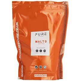 Bodybuilding Warehouse, Pure Maltodextrin Powder, Energy Supplement, Quick Carb Source (Unflavoured, 500g)