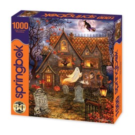Springbok Haunted House - 1000 Piece Jigsaw Puzzle for Adults - Made in USA