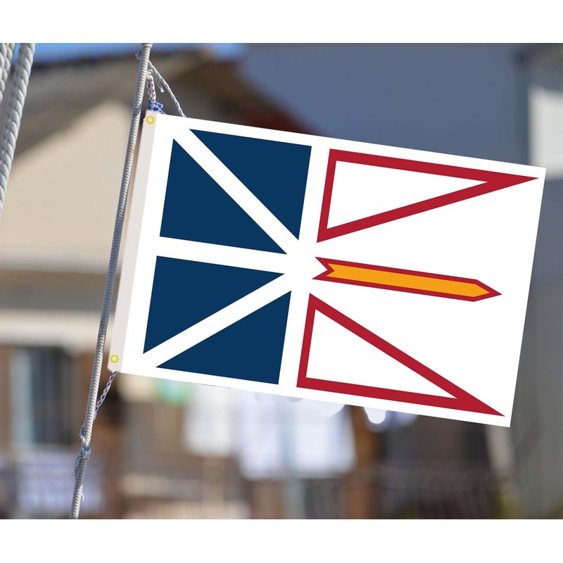 12×18 inch Newfoundland and Labrador Nautical Flag, 30×45 CM Small