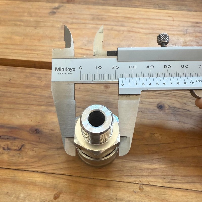 HOTEISON One-Touch Coupler Female 3/8 SUS 304 Stainless Steel High