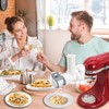 6-in-1 Pasta Maker Attachment Compatible with KitchenAid Stand Mixer, Pasta