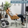 Office Chair Wheels,Set of 5 Replacement Wheels for All Hardwood