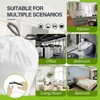 Charmount 4 Gallon Drawstring Trash Bags Unscented Small Garbage Bags