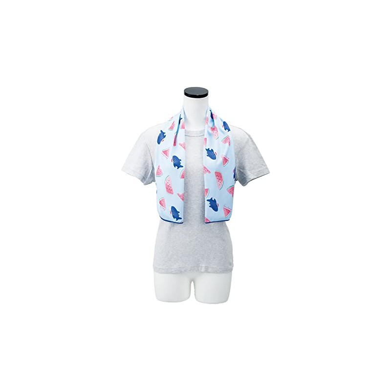Libuhaafter Cool Towel Outing Cool Shark Zap (Total Length Approx.