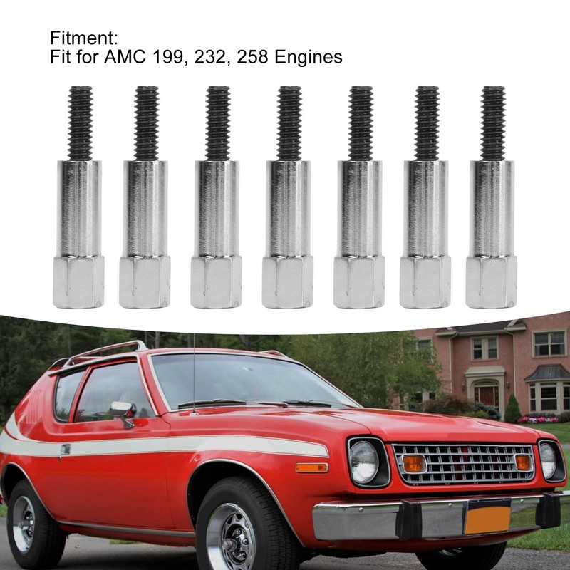 7Pcs Valve Cover Bolt Set 1/4in‑20 High Accuracy Rust Proof