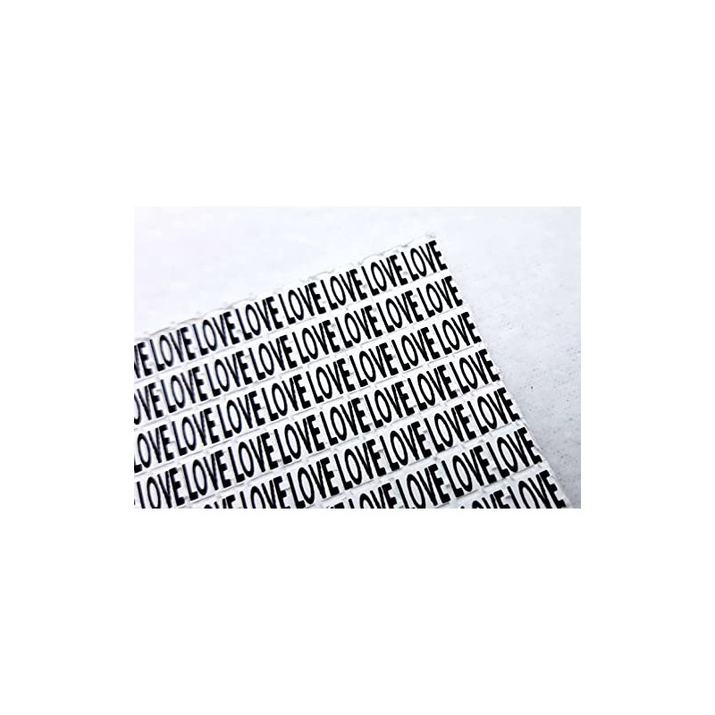 LOVE Blotter Art Psychedelic Art Acid Art 100 Tab Sheet