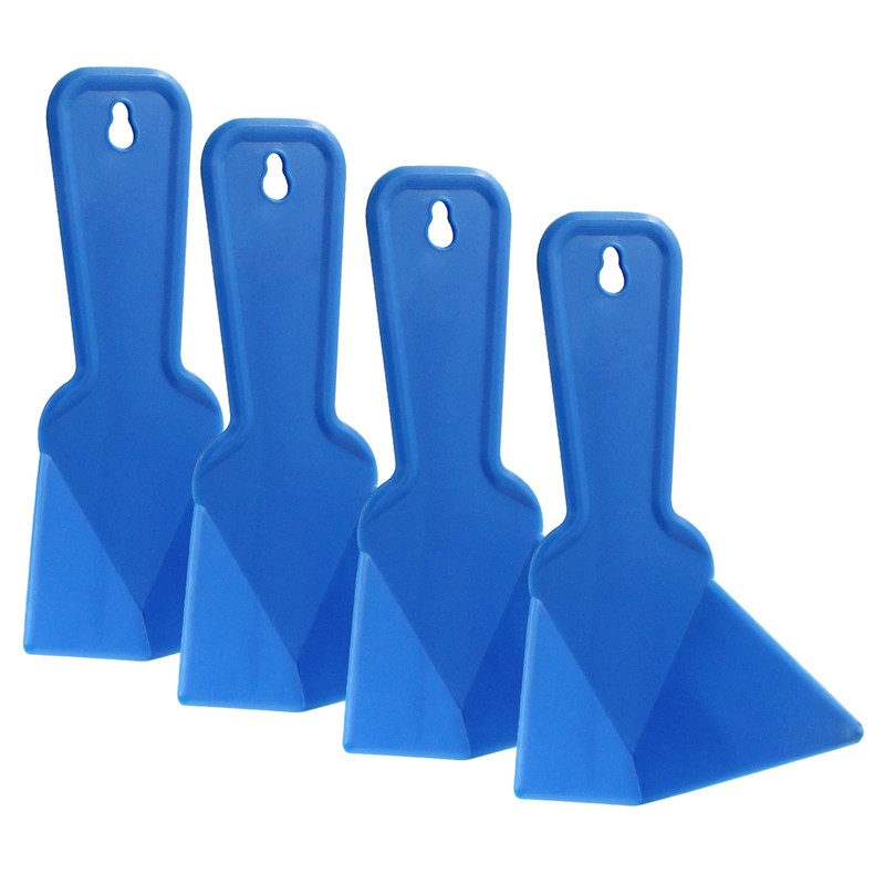 Moicstiy 4 Pcs Drywall Trowel Plastic Inside Corner Trowel Tool