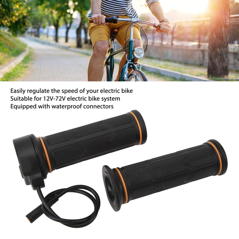 VGEBY Electric Bike Throttle Grip, 192X FullThrottle Electric Bicycle Accessories