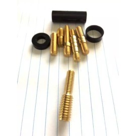 Unbranded 3 Inch GUNMETAL Short Antenna Ford F150 Raptor King Ranch Lariat Platinum 97-16