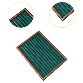 Perfeclan Juwelieraufbewahrungsschalen Organizer Halter Multifunktionaler Kleidung resistent Broschehochen Handwerk Klassifizierung für Home Tabletop Shop, GrÜn