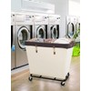 StorageWorks 320L Laundry Basket with Wheels, Extra Large Rolling Hampers